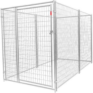 Galvanized Wleded Wire Mesh Filled Outdoor Dog Fence