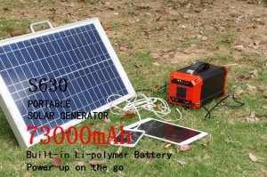 off-Grid Multifunction Solar Generator Solar Power Generator for Emergency