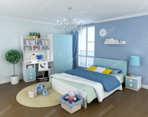 DB-701 Modern Europe Style Melamine Kids Furniture